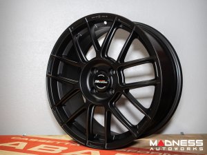 FIAT 500 Custom Wheels - 9esse - Fondmetal - Matte Black - 17" 